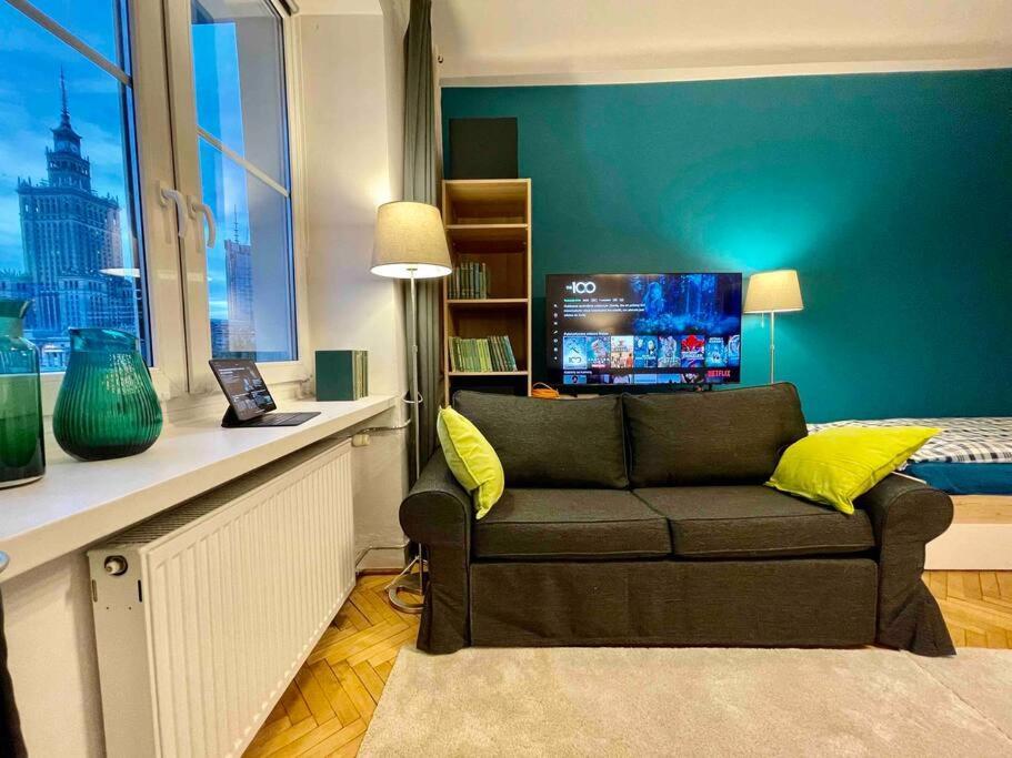 Super Square Metro X2 Fast Wifi 55'Tv Netflix Hbo Appletv+ Amazontv Apartment วอร์ซอ ภายนอก รูปภาพ